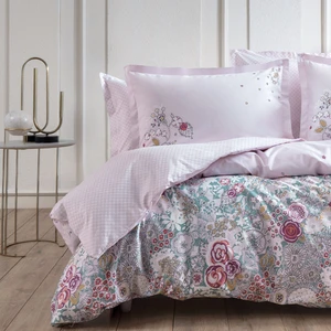 Torres Tek Kişilik Ranforce Nevresim Takımı - Açık Pembe