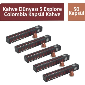 Kahve Dünyası 5 Explore Colombia Kapsül Kahve 50 Kapsül