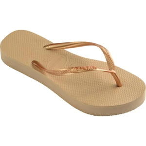 Slim Flatform Altın Sarısı Terlik