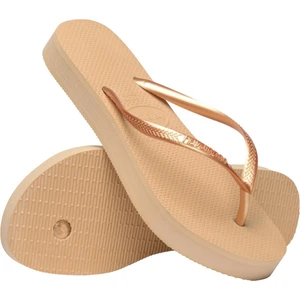 Slim Flatform Altın Sarısı Terlik