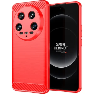 LR Joyful Xiaomi 14 Ultra TPU Karbon Fiber Doku Koruyucu Telefon Kapağı (Yurt Dışından)