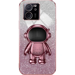 LR Joyful Xiaomi 13T Pro Parıltılı Toz Pc+Tpu Telefon Kapağı (Yurt Dışından)