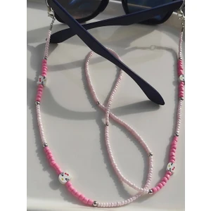 Amabel Jewelerys Hello Kitty Figürlü Kum Boncuk Kadın Gözlük Askısı