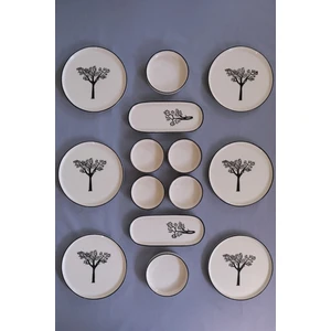Boabab Handmade Kahvaltı Takımı 6 Kişilik 14 Parça