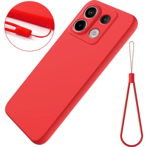 LR Joyful Xiaomi Poco X6 5g / Redmi Note 13 Pro 5g Sıvı Silikon Telefon Arka Kapak Askısı (Yurt Dışından)