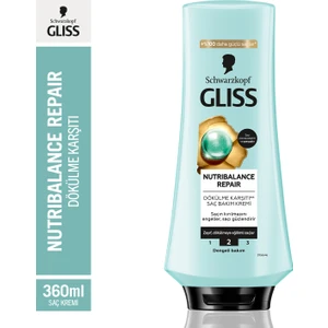 Schwarzkopf Gliss Nutribalance Repair Saç Bakım Kremi 360 Ml