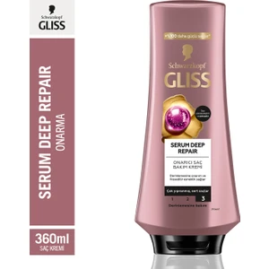 Schwarzkopf Gliss Serum Deep Repair Onarıcı Saç Bakım Kremi 360 Ml