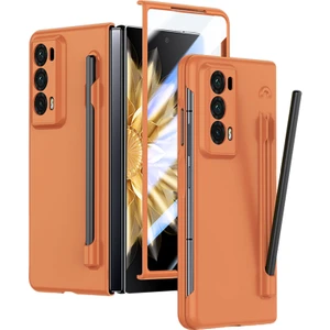 Honor Magic V2 5g Tüplü Cam Film ve Stylus ile Cilt Touch Telefon Kılıfı (Yurt Dışından)