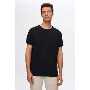 D'S Damat Comfort Lacivert %100 Pamuk T-Shirt 6HC14ORT02006