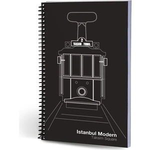 Le Color Istanbul Modern Defter Çizgili Tramvay