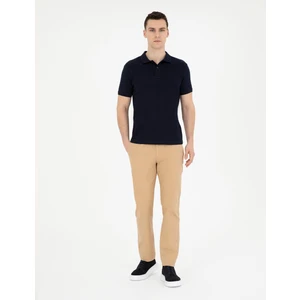 Pierre Cardin Erkek Camel Regular Fit Kanvas Pantolon 50291520-VR015