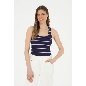 U.S. Polo Assn. Kadın Lacivert Tişört 50262558-VR033