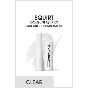 MAC Squirt Dolgunlaştırıcı Parlatıcı Dudak Balmı - Clear 2.3 G