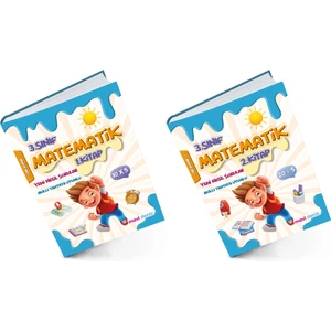 Mavi Deniz Yayınları 2024 3. Sınıf Matematik 1. Kitap - Matematik 2. Kitap