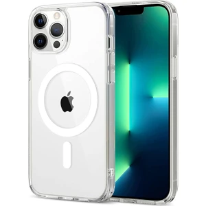 iPhone 13 Pro Kılıf Magsafe Wireless Şarj Özellikli Şeffaf Kılıf