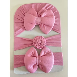 Masal Baby Kız Bebek Bone & Kız Bebek Saç Bandı / Kız Bebek Hediyelik