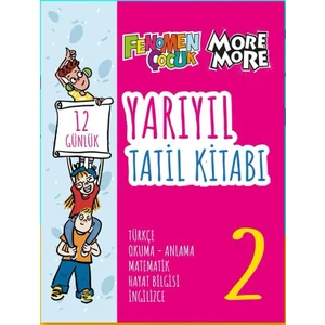 Fenomen Çocuk Yayınları 2024 2. Sınıf Yarıyıl Tatil Kitabı