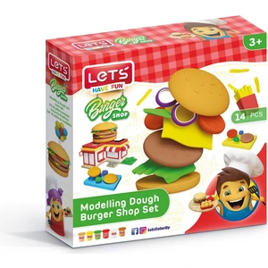 Lets Oyun Hamuru Hamburger Seti L-9003