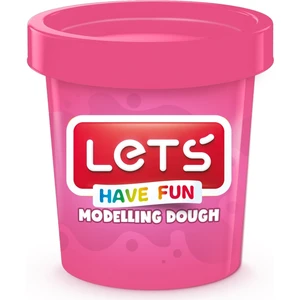 Lets Oyun Hamuru Tek Renk Pembe 150 Gr L-8340-7