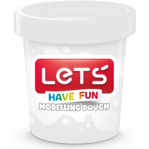 Lets Oyun Hamuru Tek Renk Beyaz 150 Gr L-8340-5