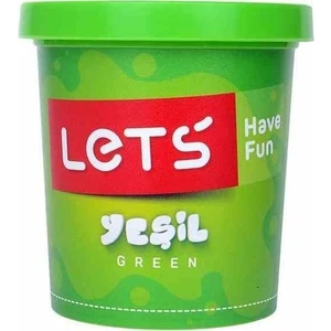 Lets Oyun Hamuru Tek Renk Neon Yeşil 150 Gr L-8340-15