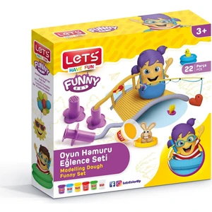 Lets Oyun Hamuru Eğlence Diyarı 6*100 Gr L 9006