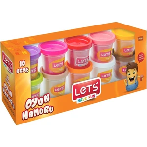 Le'ts Oyun Hamuru 10 Renk L-83100