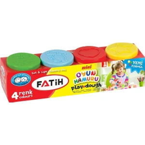 Mini Oyun Hamuru 4 Renk