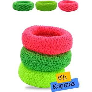 ÇLK Accessories Premium 6'lı Kalın Esnek Havlu Lastik Toka
