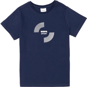 U.S. Polo Assn. Erkek Çocuk Lacivert Bisiklet Yaka Tişört 50281502-VR033