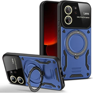 4U Sky Xiaomi 13T Manyetik Telefon Kılıfı Için Kickstand Pc+Tpu Hibrit Kapak-Mavi (Yurt Dışından)
