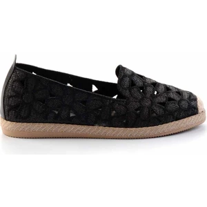 Siyah Hasır   Kadın Espadril K01117092328