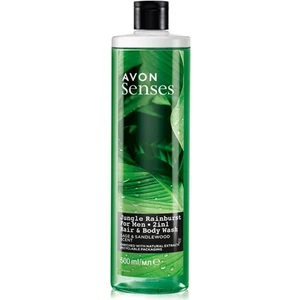 Senses Jungle Rainburst Adaçayı ve Sandal Ağacı Kokulu Erkek Saç ve Vücut Şampuanı 500 ml