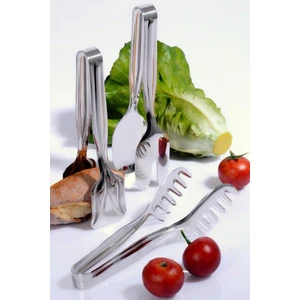 Paslanmaz Çelik 3lü Set Servis Maşaları Makarna Salata Pasta Maşası Sofranızın Garantili Lüks Üçlüsü