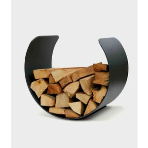 HomeArt Nepa Yakacak Odun Rafı Odunluk - Çap 40cm