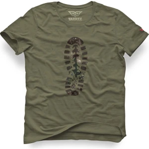 Ayak Izi Tasarım T-Shirt