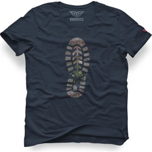 Ayak Izi Tasarım T-Shirt