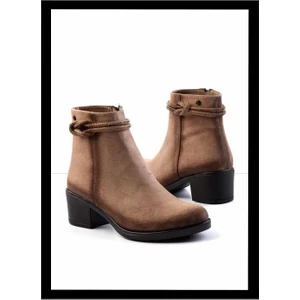 Vizon Nubuk  Kadın Bot & Bootie K02671903601