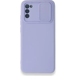 Samsung Galaxy A02S Uyumlu Kızaklı Kamera Korumalı Arka Koruma Kılıf
