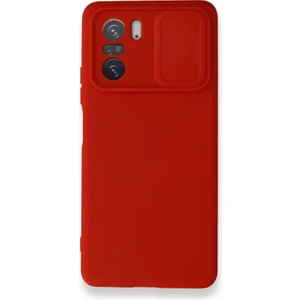 Xiaomi Poco F3 Uyumlu Kızaklı Kamera Korumalı Arka Koruma Kılıf