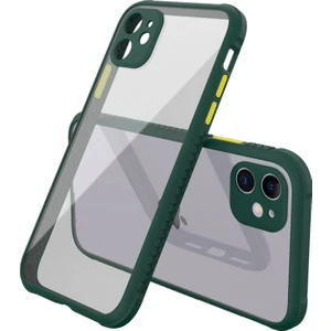 Apple iPhone 12 Uyumlu Kamera Lens Korumalı Arka Koruma Kılıf