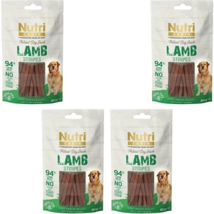 Nutri Canin Lamb Stripes Snack Köpek Ödülü 80 gr x 4 Adet