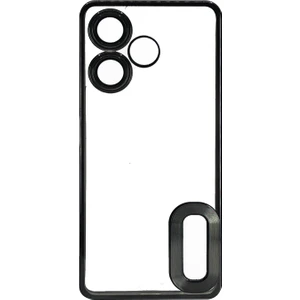 Infinix Hot 30 Uyumlu Round Silikon Seri Arka Koruma Kılıf