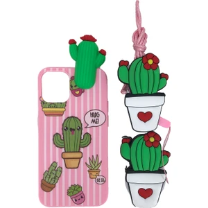 Apple iPhone 12 Mini Uyumlu Maskot Seri Arka Koruma Kılıf
