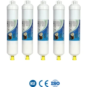 Yeni Nesil Tüm Cihazlara Uyumlu 1100 Iodine Tatlandırıcı Filtre Son Karbon 5 Adet
