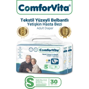 Tekstil Yüzeyli Belbantlı 30'lu Hasta Bezi - Small