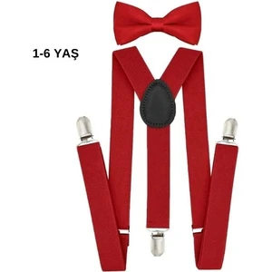 Erkekçocuk Papyon Takımı ve Pantolon Askısı