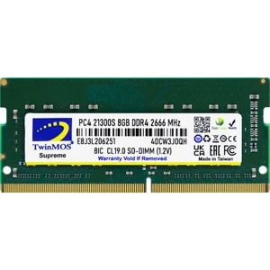 TwinMOS DDR4 8GB 2666MHz Notebook Ram (MDD48GB2666N)
