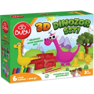 Eğlenceli Dinozor Oyun Hamuru Seti OH0012