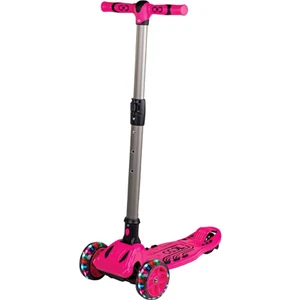 Cool Wheels Maxi Twist 6 + Işıklı 3 Tekerlekli Katlanabilir Scooter Pembe FR59144